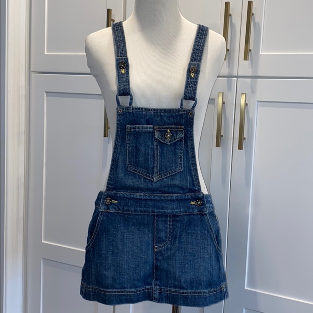 CarMar Denim Overalls Dress